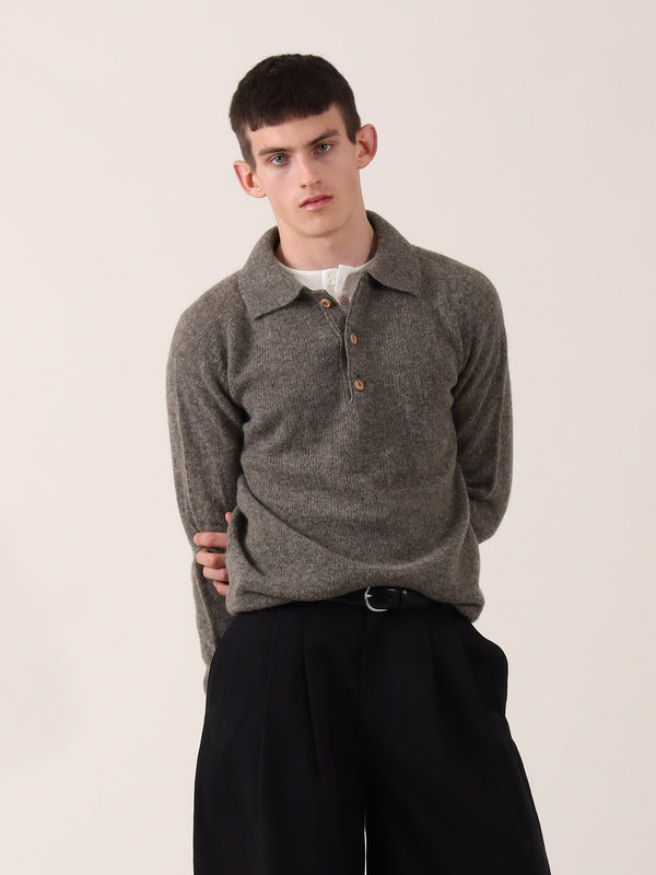 s.s. daley HARROW POLO - OATMEAL MARL