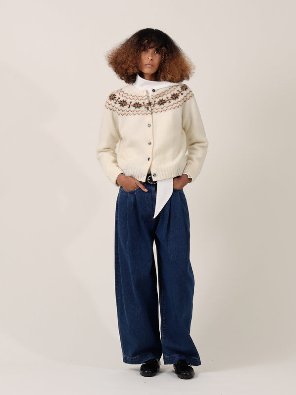 S.s. Daley ISLA FAIRISLE CARDIGAN