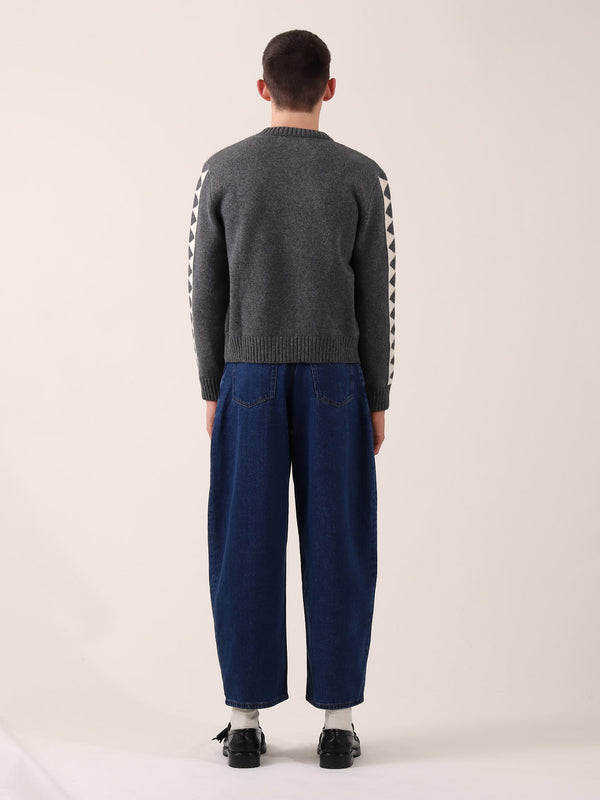 S.s. Daley JASPER DUCK CARDIGAN - DERBY GREY