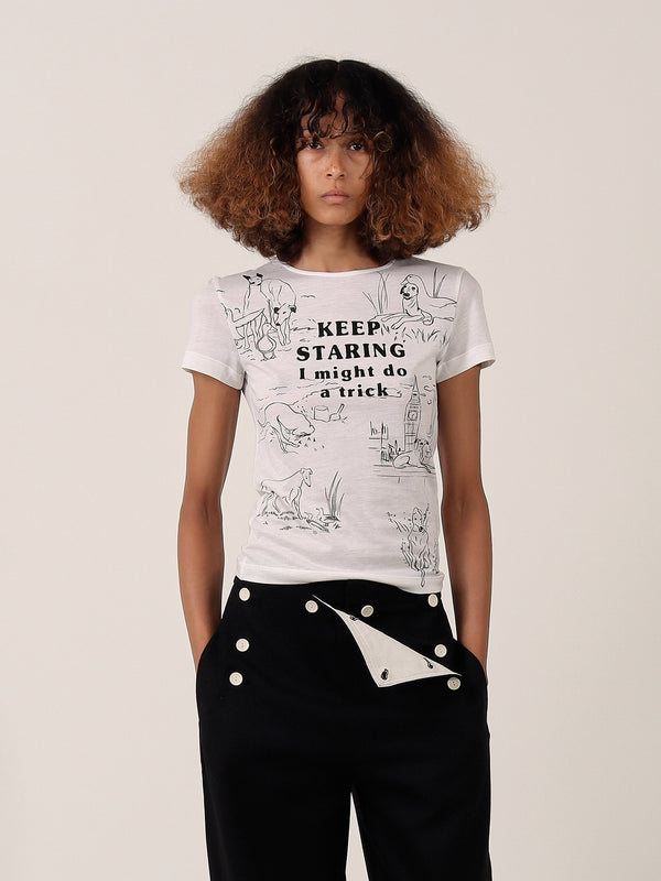 s.s. daley KEEP STARING T-SHIRT