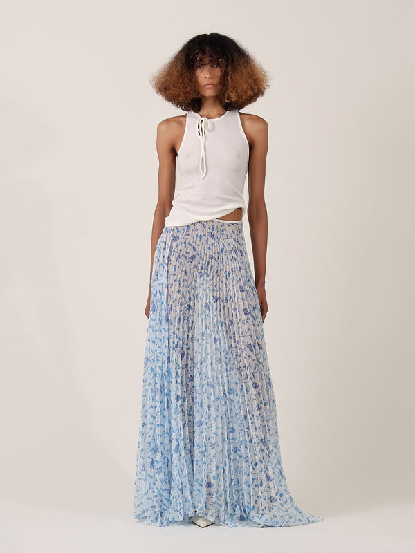 s.s. daley OLIVIA PLEATED SKIRT - VINES