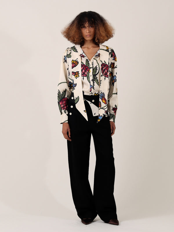 s.s. daley ROWENA SCARF SHIRT