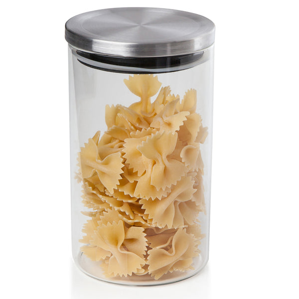 sabichi 1200ml Stainless Steel Top Jar