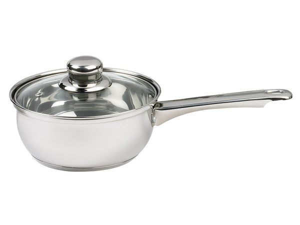 Sabichi 18cm Essential Saucepan With Glass Lid