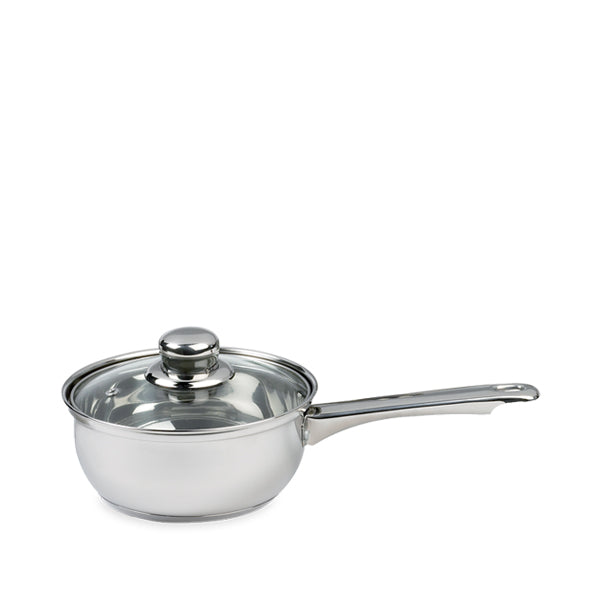 Sabichi 18cm Essential Saucepan With Glass Lid