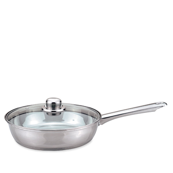 sabichi 24cm Essential Stainless Steel Frying Pan
