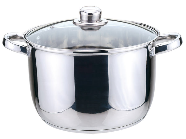 Sabichi 24cm Essential Stainless Steel Stock Pot
