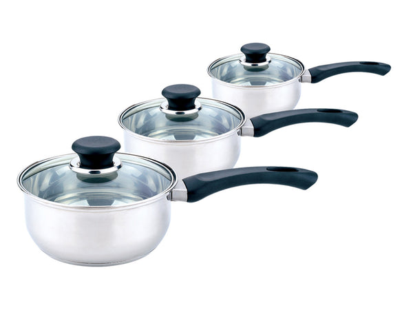 Sabichi 3pc Day To Day Saucepan Set