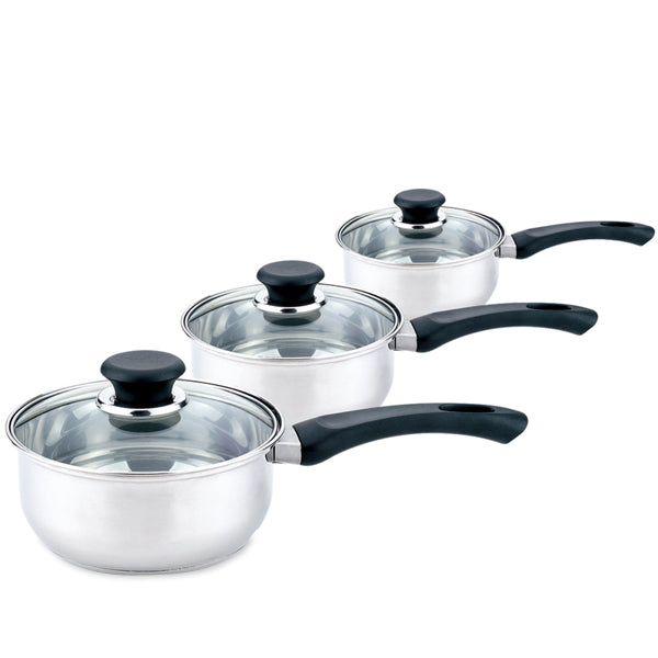 sabichi 3pc Day To Day Saucepan Set