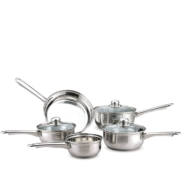 sabichi 5pc Essential Stainless Steel Cookware Set
