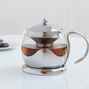 Sabichi 750ml Glass Teapot With Infuser