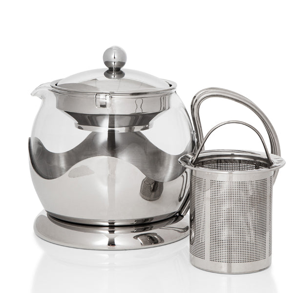 Sabichi 750ml Glass Teapot With Infuser