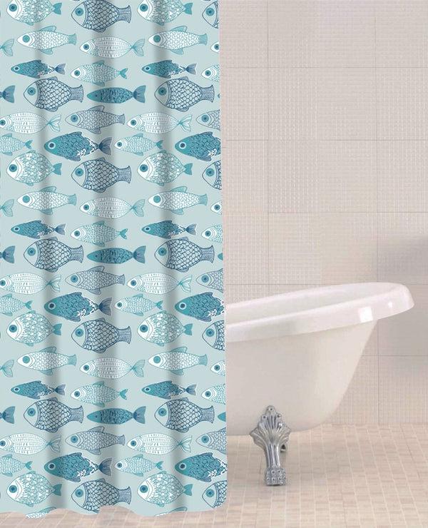 sabichi Baby Fish PEVA Shower Curtain