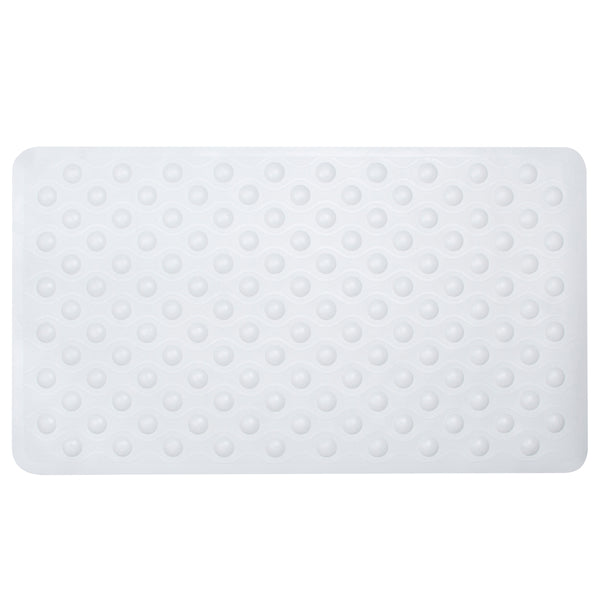 sabichi Bubble Rubber Bath Mat White