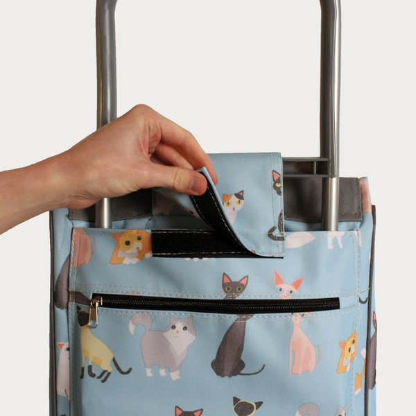 Sabichi Crazy Cats Shopping Trolley