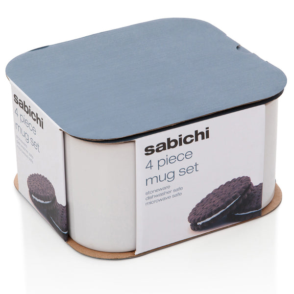 Sabichi Day To Day Set Of 4 Mugs