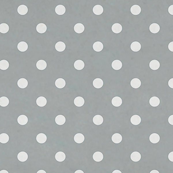 Sabichi Grey Polka Dot PVC Tablecloth