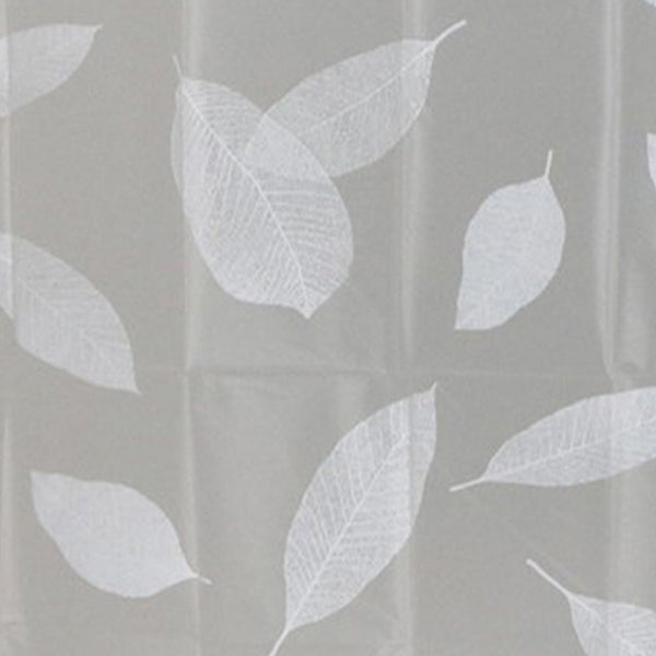 Sabichi Leaves PEVA Shower Curtain