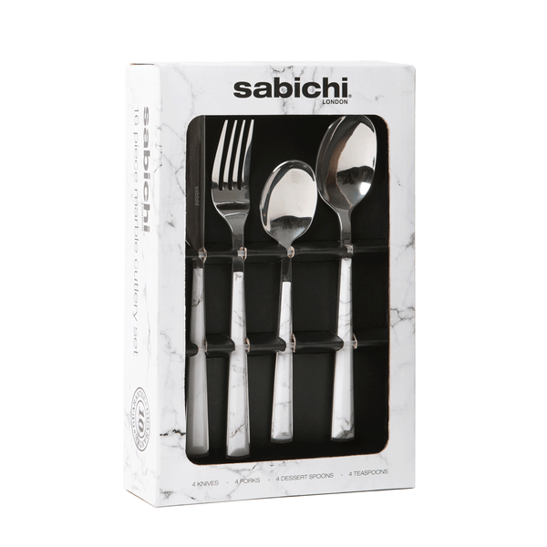 Sabichi Marble 16pc Cutlery Set