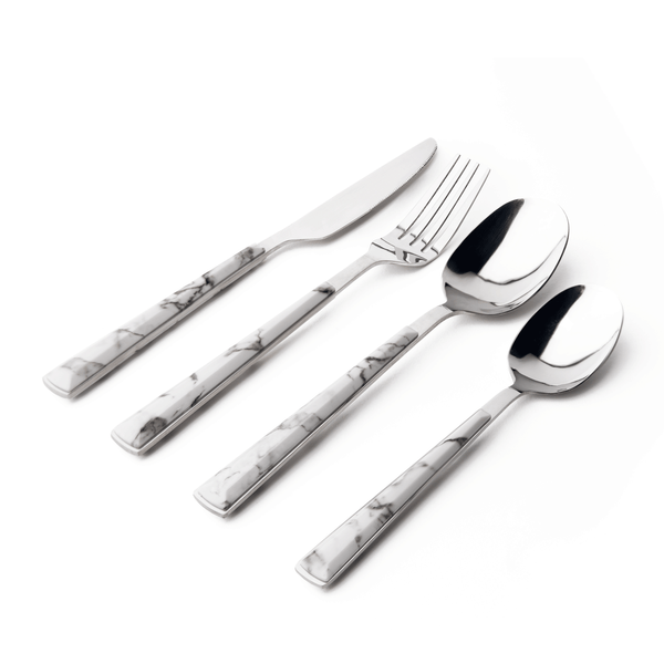 sabichi Marble 16pc Cutlery Set