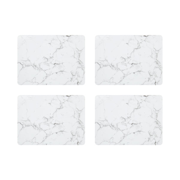 sabichi Marble Placemat and Coaster Set