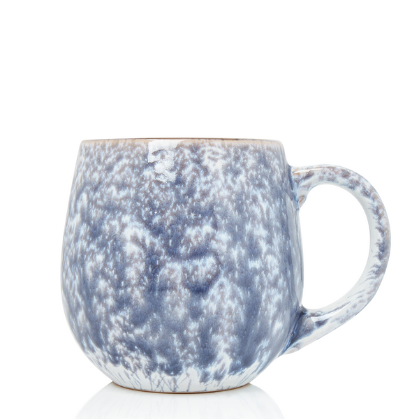sabichi Pale Grey Ombre Reactive Stoneware Mug