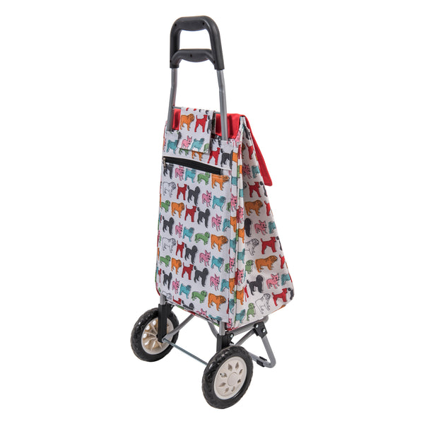 Sabichi Pug Shopping Trolley