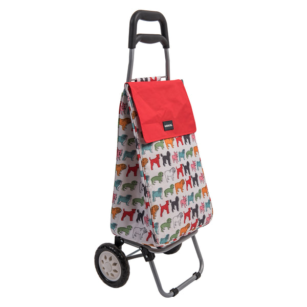 sabichi Pug Shopping Trolley