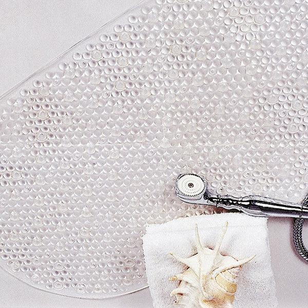 Sabichi PVC Bath Mat Oval Clear