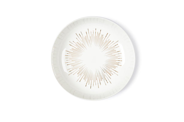 Sabichi Sabichi 4pc Gold Sunburst Pasta Bowls