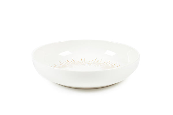 Sabichi Sabichi 4pc Gold Sunburst Pasta Bowls