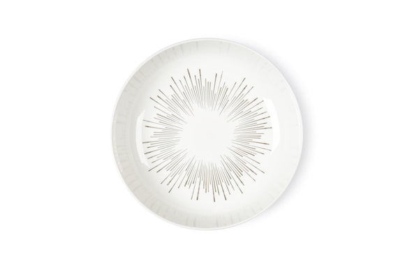 Sabichi Sabichi 4pc Silver Sunburst Pasta Bowls