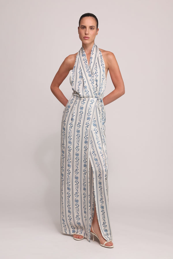 sabina musáyev ALESIA DRESS SOFT CASUAL IVORY PRINT