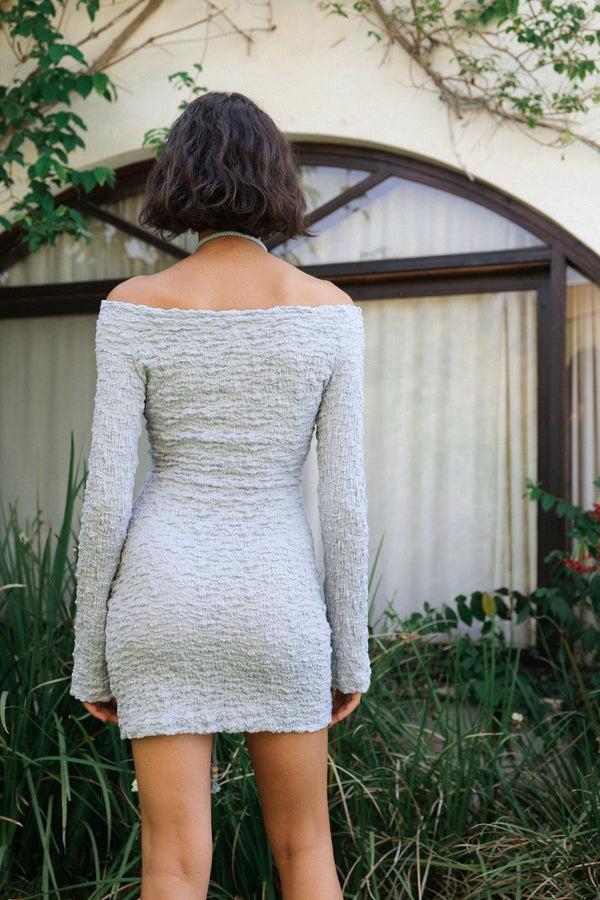 Sabina Musáyev ANASTASIA DRESS SOFT CASUAL SKY BLUE