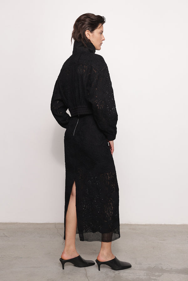 Sabina Musáyev ANDERSON JACKET PRE FALL WINTER 25/26 BLACK