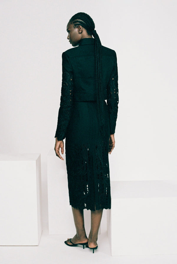 Sabina Musáyev ASPEN SKIRT PRE FALL WINTER 25/26 BLACK