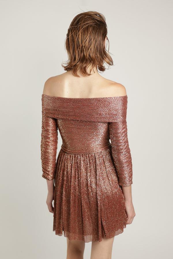 Sabina Musáyev BALLERINA DRESS SUMMER SALE 50% OFF RUST