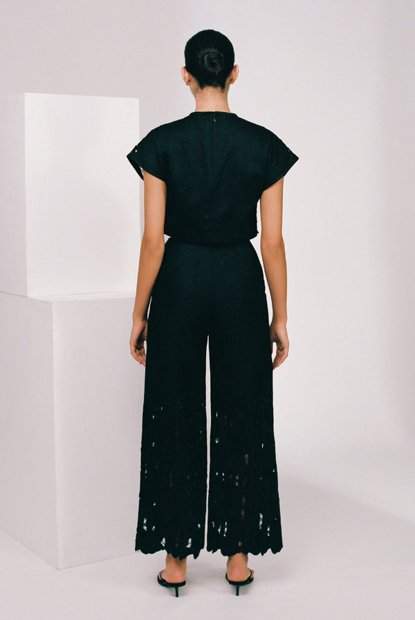 Sabina Musáyev BENDER PANTS PRE FALL WINTER 25/26 BLACK