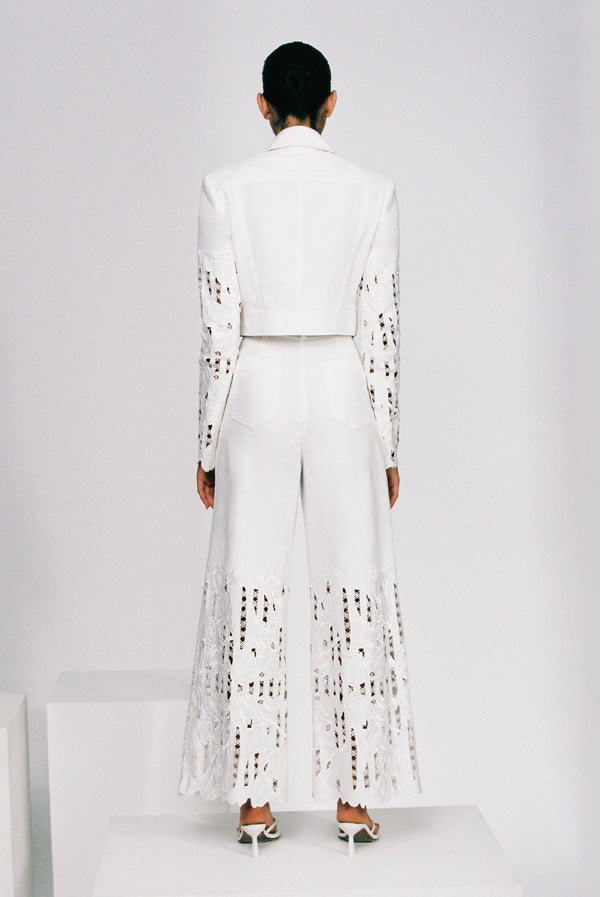 Sabina Musáyev BENDER PANTS PRE FALL WINTER 25/26 OFF WHITE