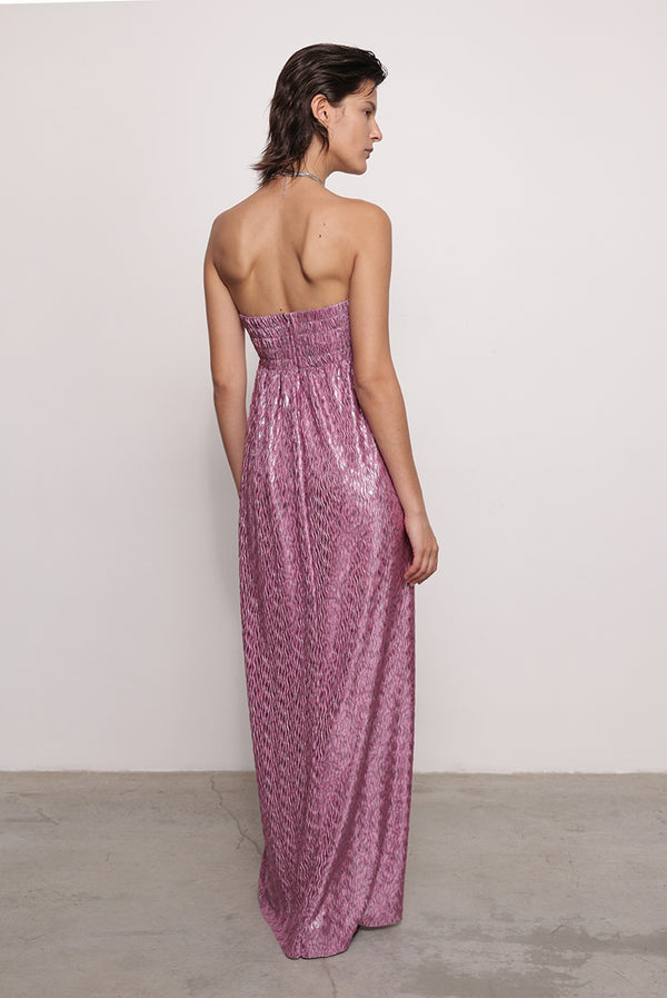 Sabina Musáyev BRUNA DRESS PRE FALL WINTER 25/26 MAUVE