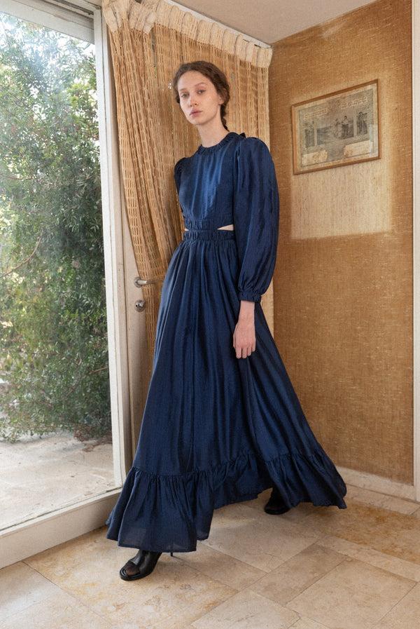 Sabina Musáyev CATA DRESS SOFT CASUAL DARK SAPPHIRE