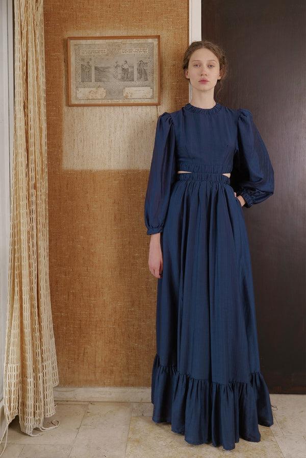 sabina musáyev CATA DRESS SOFT CASUAL DARK SAPPHIRE