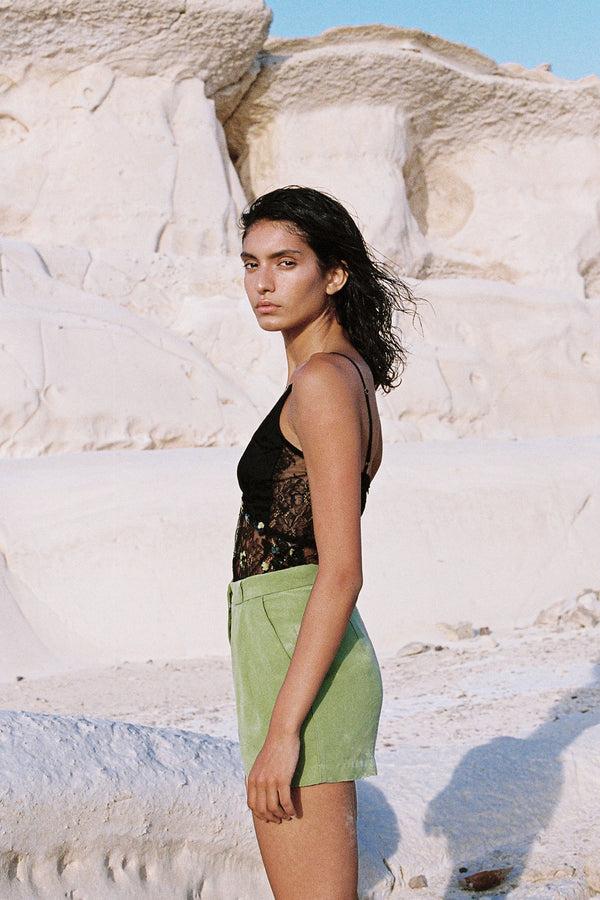Sabina Musáyev CONNOR PANTS SUMMER SALE 50% OFF PALM GREEN