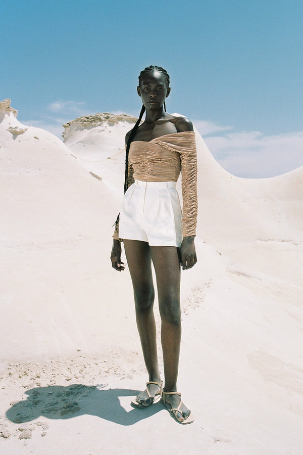 Sabina Musáyev CONNOR PANTS SUMMER SALE 50% OFF WHITE SNOW