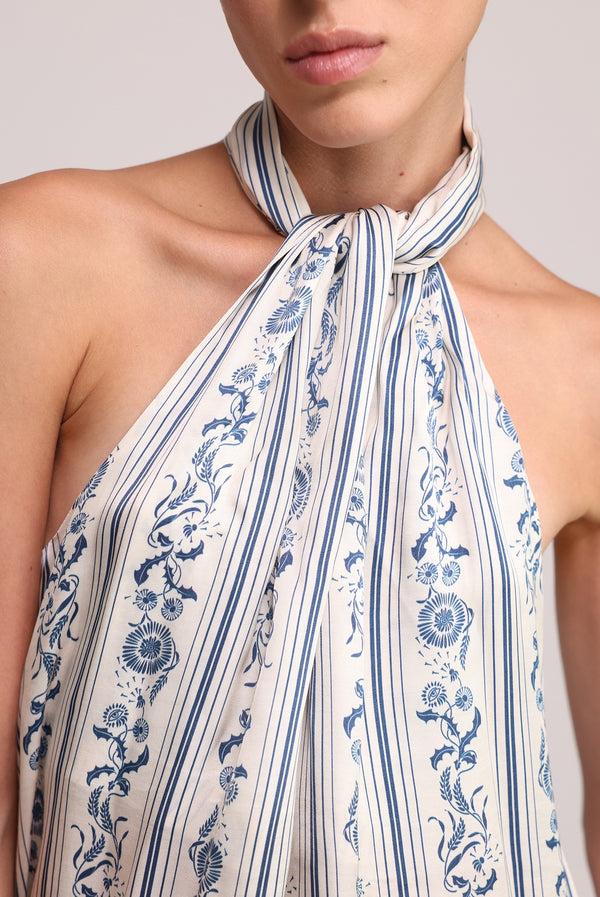 Sabina Musáyev COURTNEY TOP SOFT CASUAL IVORY PRINT