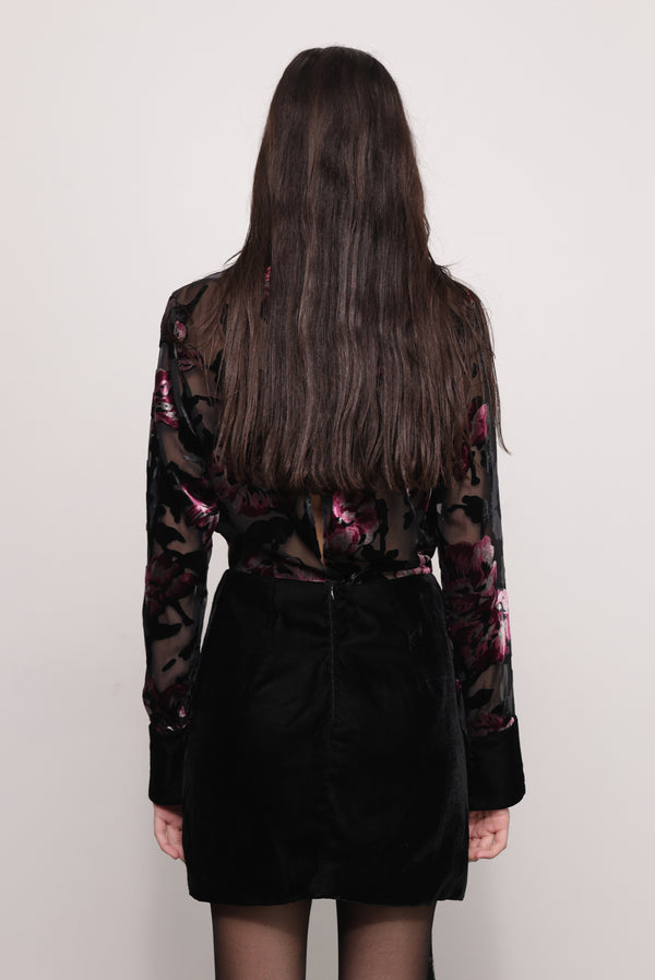 Sabina Musáyev DAVY DRESS PRE FALL WINTER 25/26 BLACK