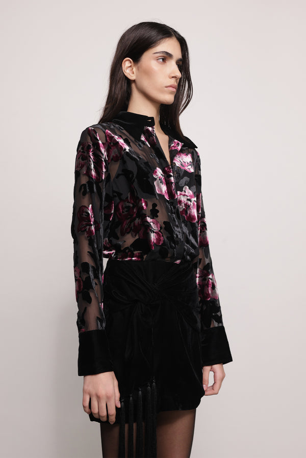 Sabina Musáyev DAVY DRESS PRE FALL WINTER 25/26 BLACK