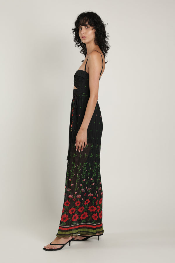 Sabina Musáyev ELIN JUMPSUIT SUMMER SALE 50% OFF BLACK PRINT