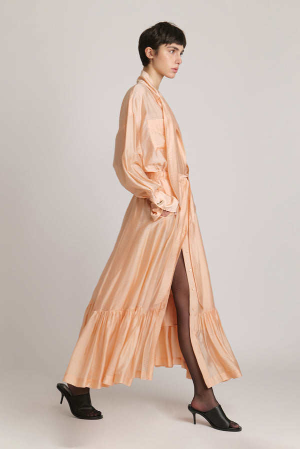 sabina musáyev HAIDEE SKIRT SOFT CASUAL PEARL BLUSH