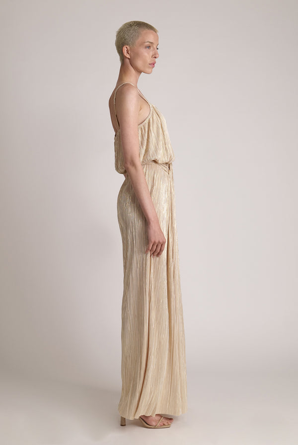 Sabina Musáyev ILANA TOP SUMMER SALE 50% OFF SANDSTONE